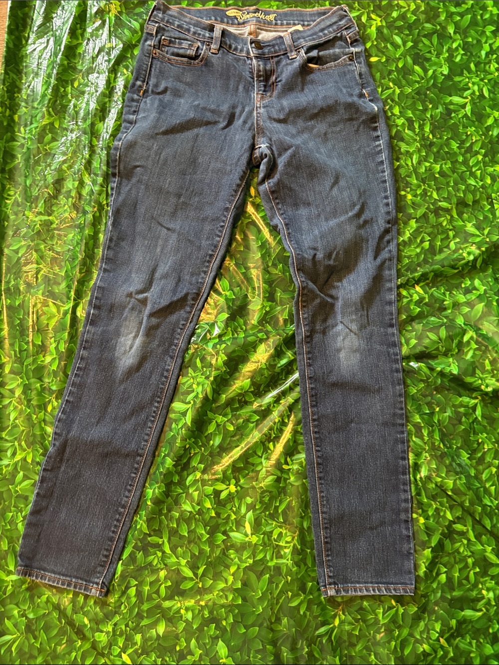 BTS Old Navy Women’s Dark Blue Skinny Jeans